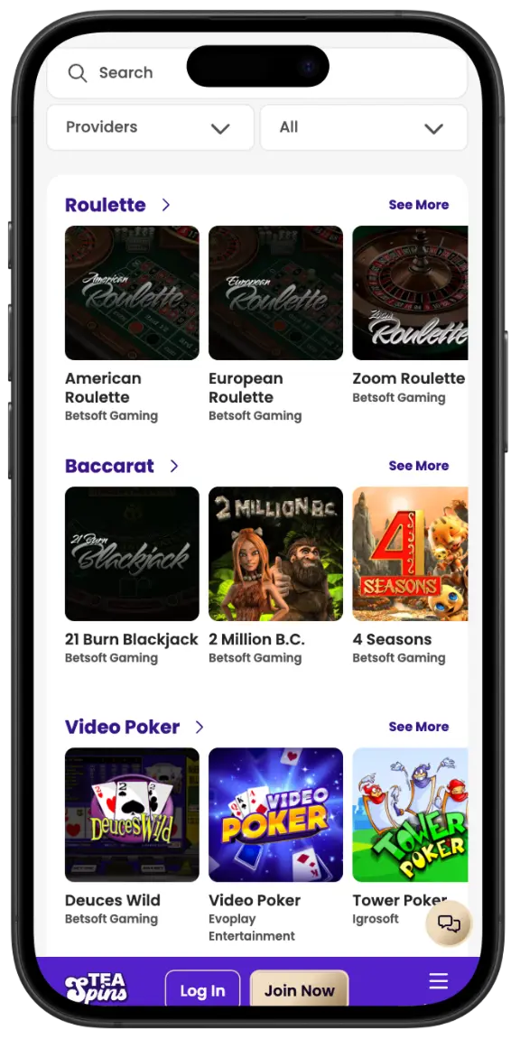 Tea Spins Casino UK